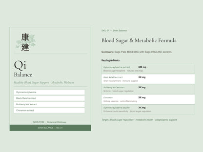 Qi Balance - Blood Sugar & Metabolic Health